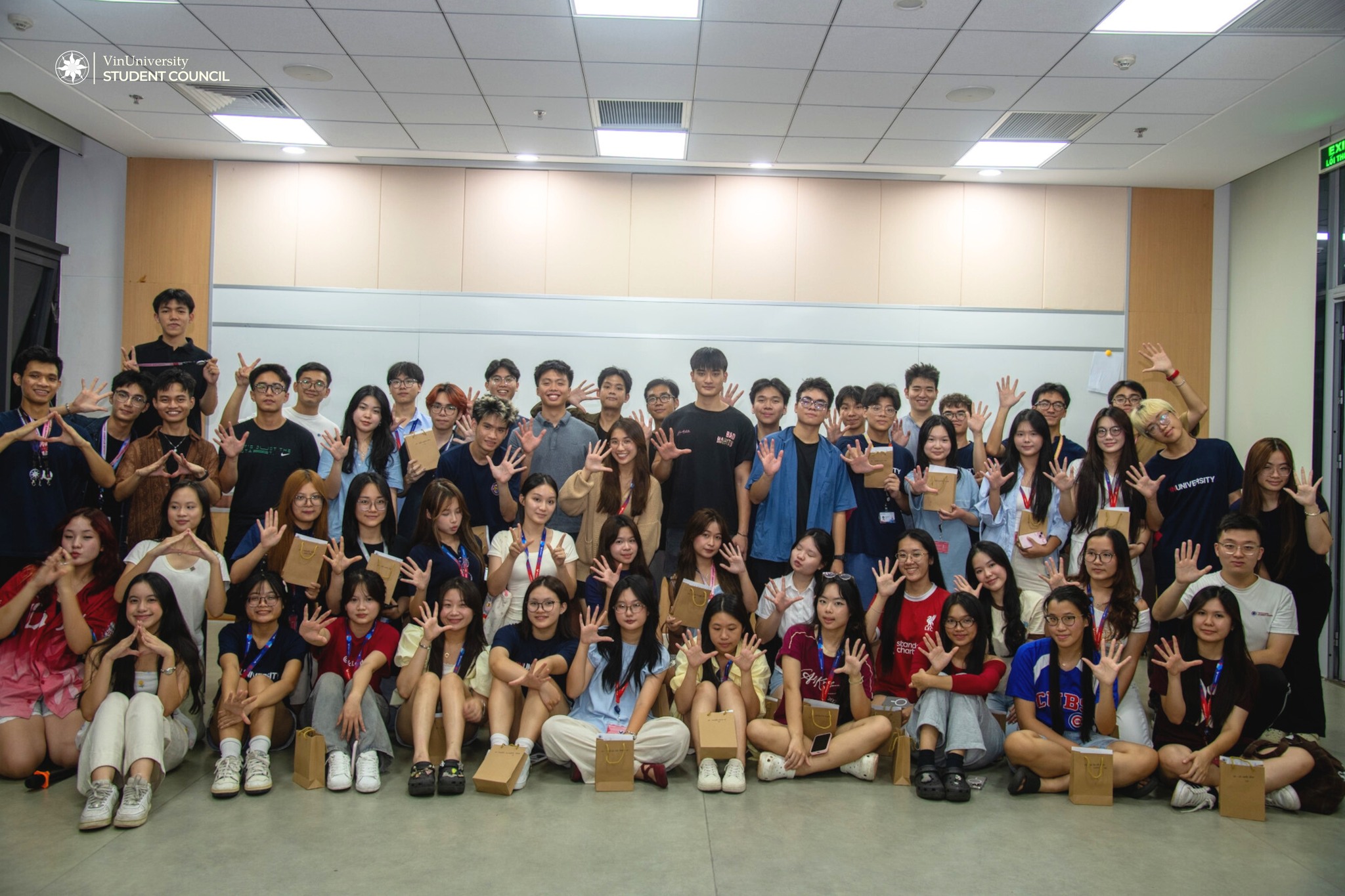VinUniversity Student Council group photo.